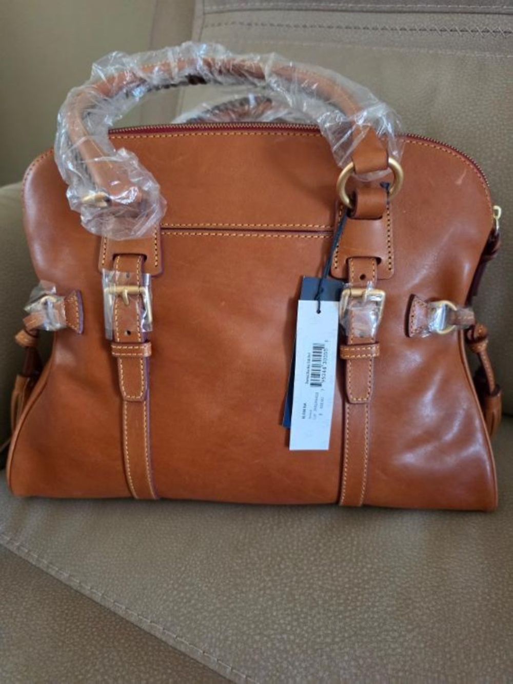 NWT DOONEY & BOURKE AUTHENTIC LEATHER SATCHEL